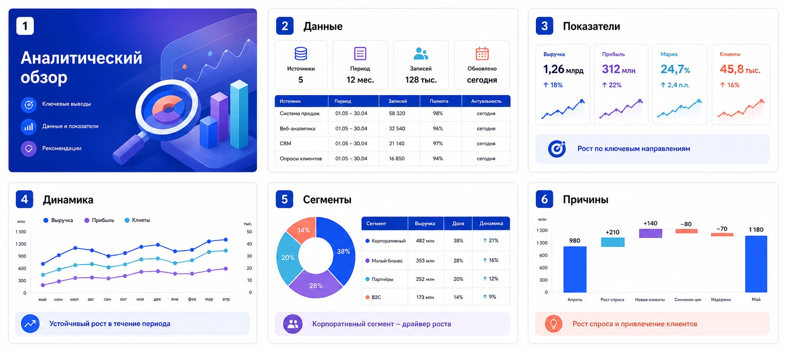 Пример презентации в Gamma