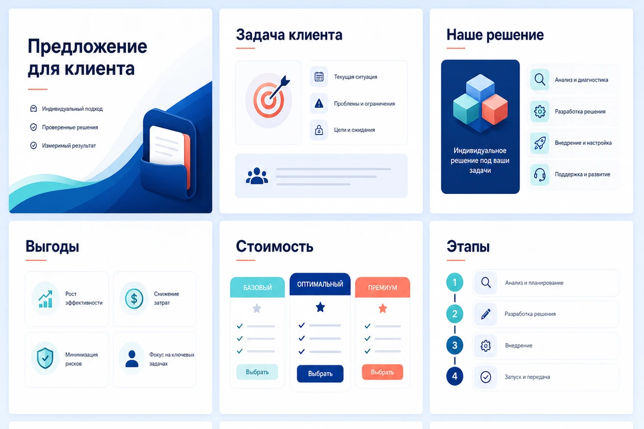 Пример презентации в Gamma