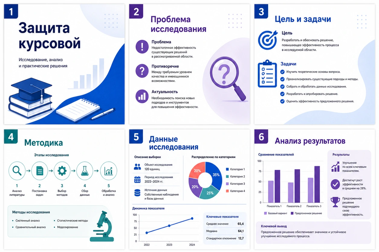 Пример презентации в Gamma