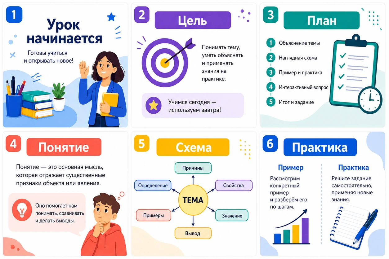 Пример презентации в Gamma