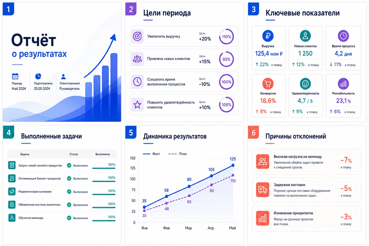 Пример презентации в Gamma