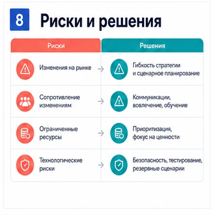 Инициативы связаны с результатом