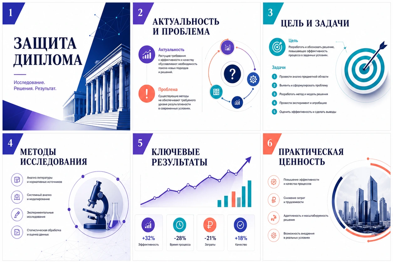Пример презентации в Gamma